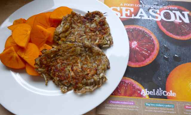 persimmon and rosti