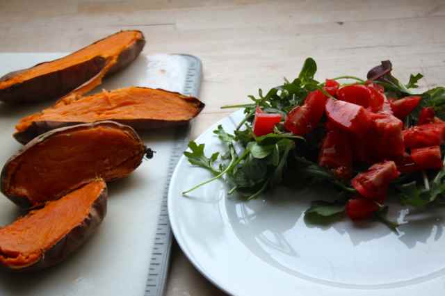 sweet potatoes baked