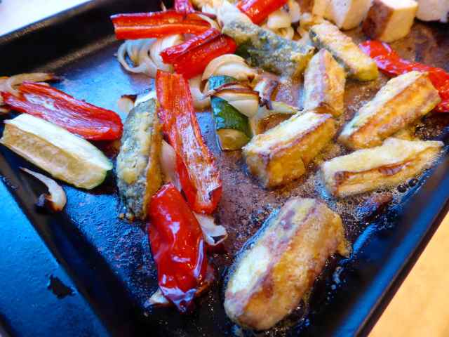 courgettes with gram flour