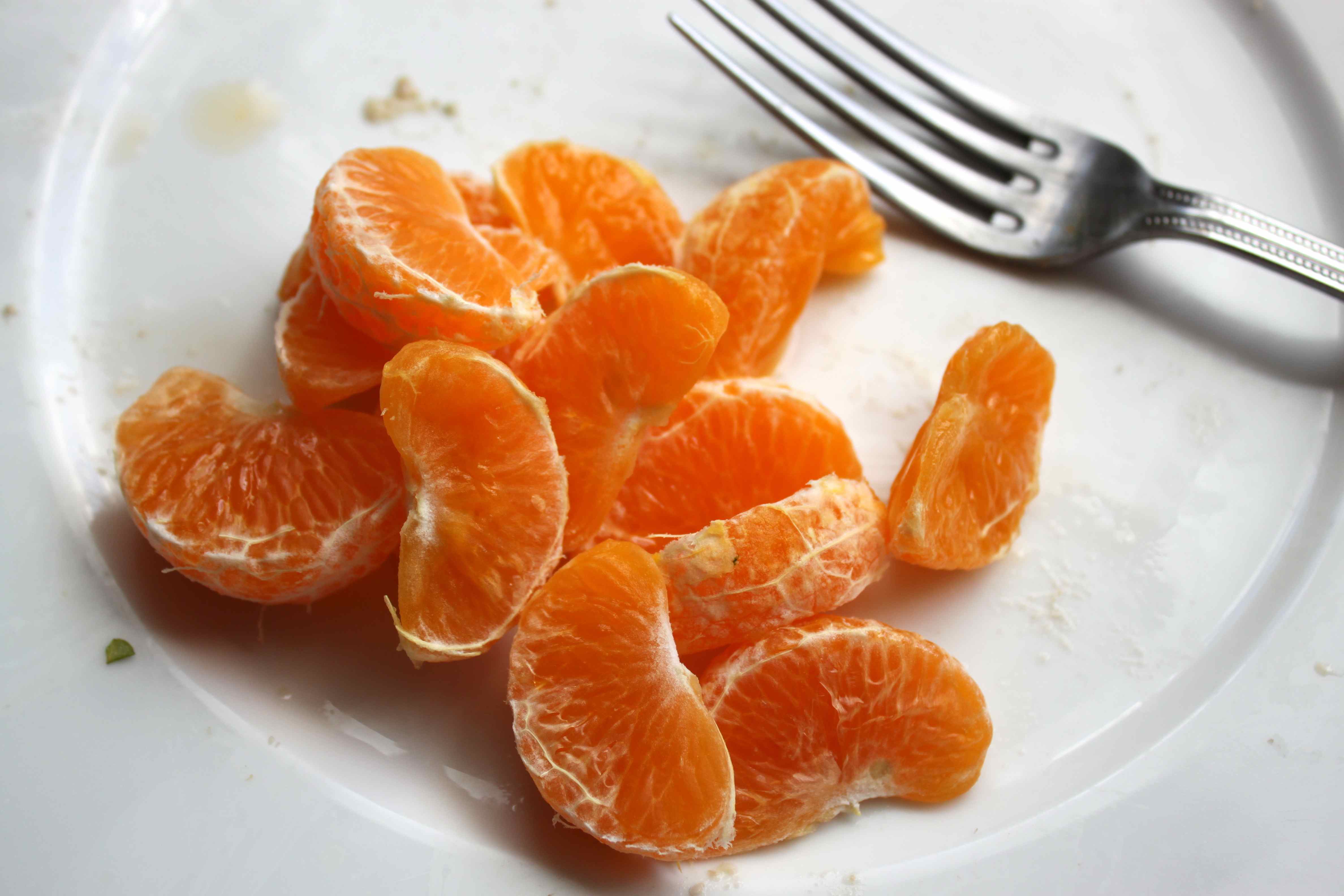 mandarins and fork Lose Weight and Gain Health