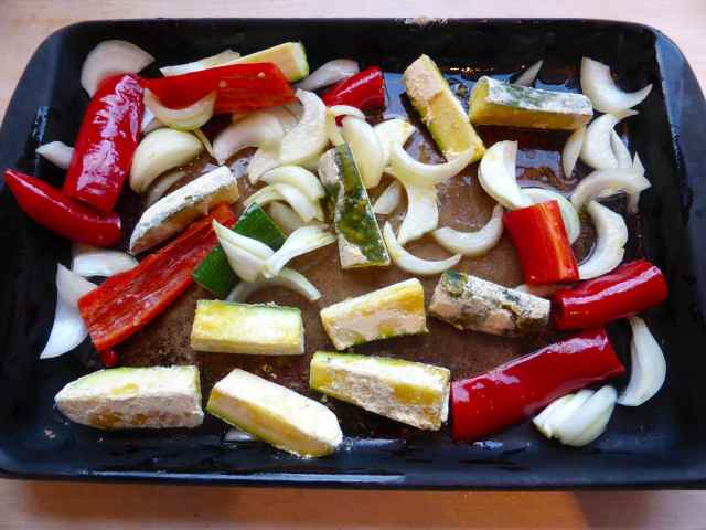 veg on tray 30-4-15