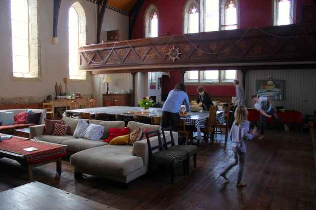 getting ready for party