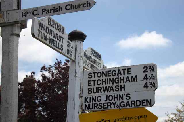 Kent signpost