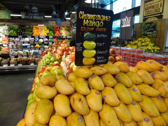 Wholefoods champagne mango