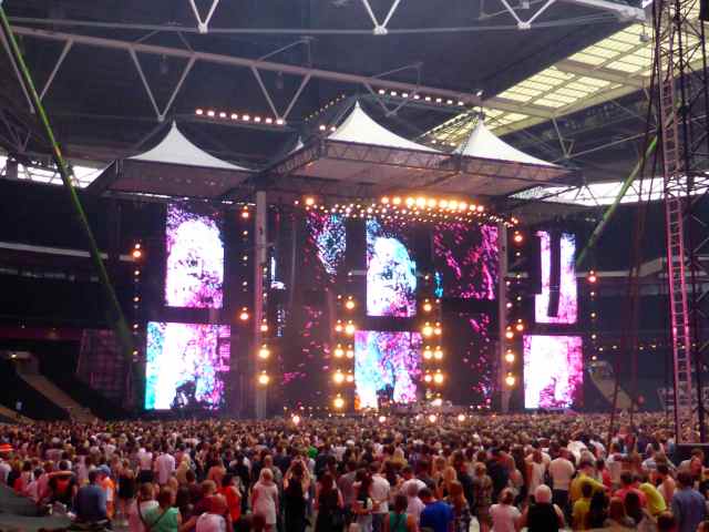 Ed at Wembley