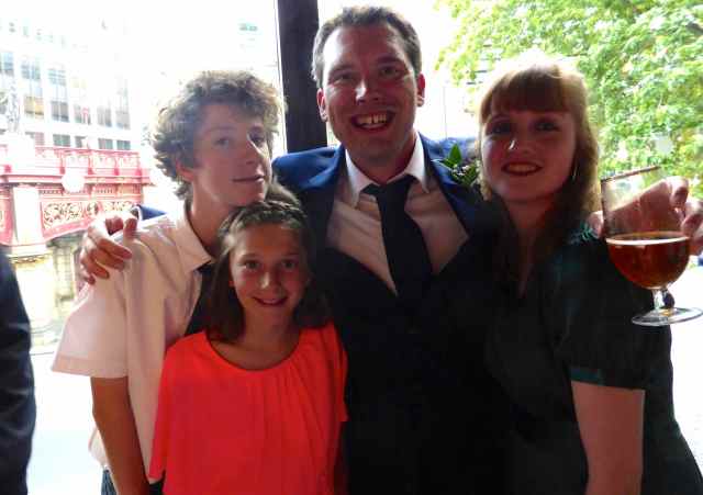 Martin and his siblings