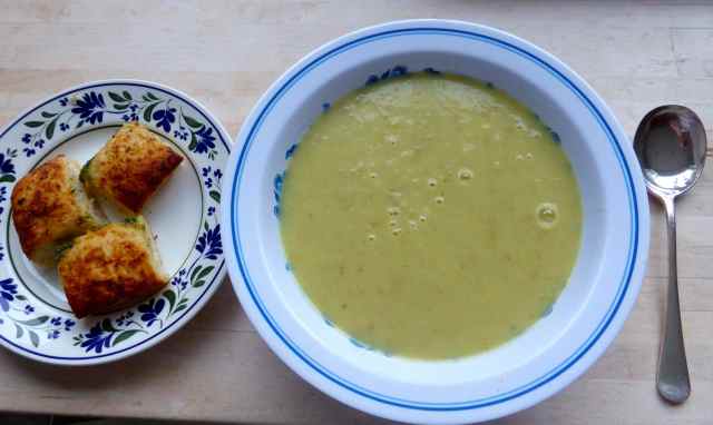 celery and potato soup