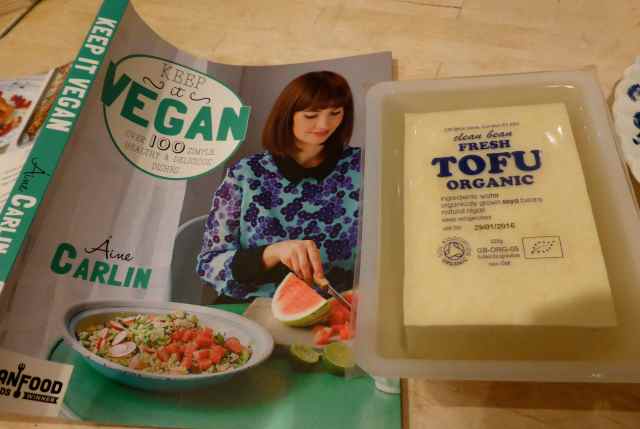 keep it vegan and tofu