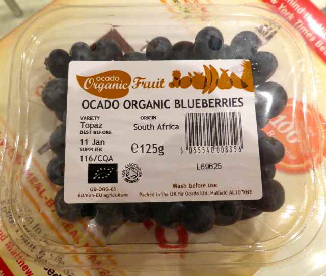 Ocado blueberries