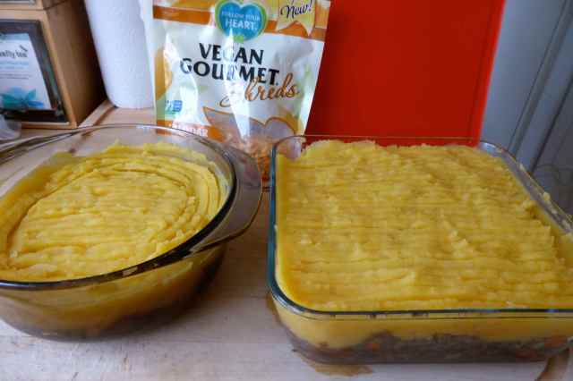 shepherd's pie and shreds