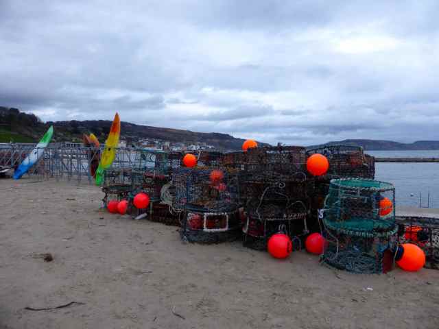 Lyme fishing baskets