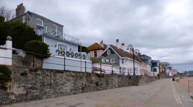Lyme sea front