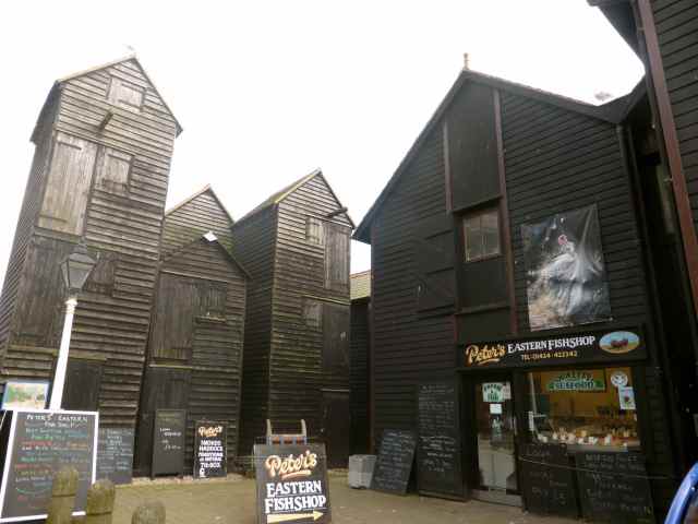 Hastings fish huts