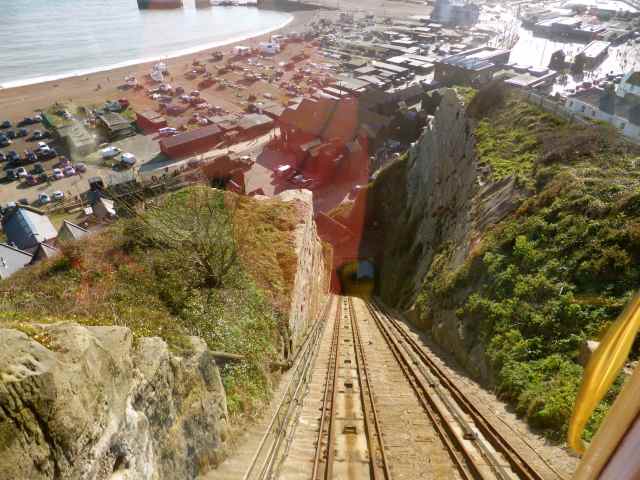 Hastings train truck