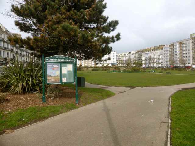 Warrior Square gardens